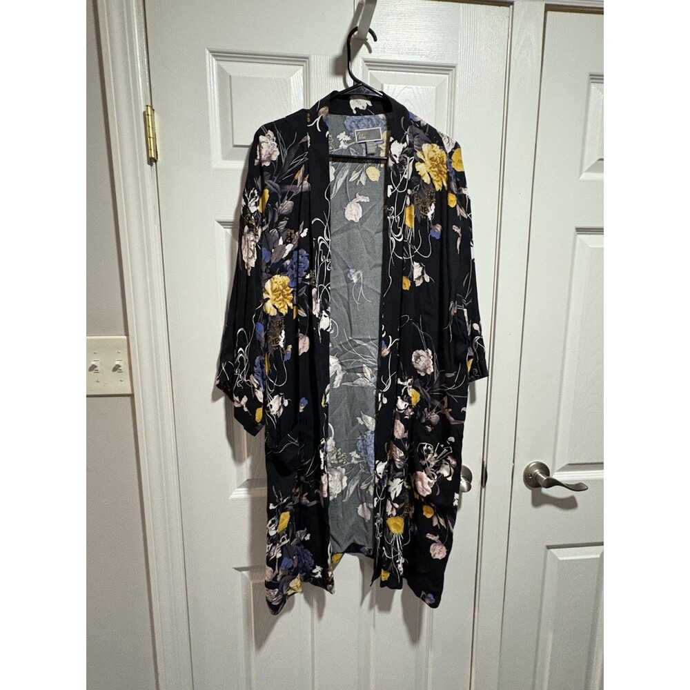 Chelsea 28 Floral Open Kimono/ Duster M/L